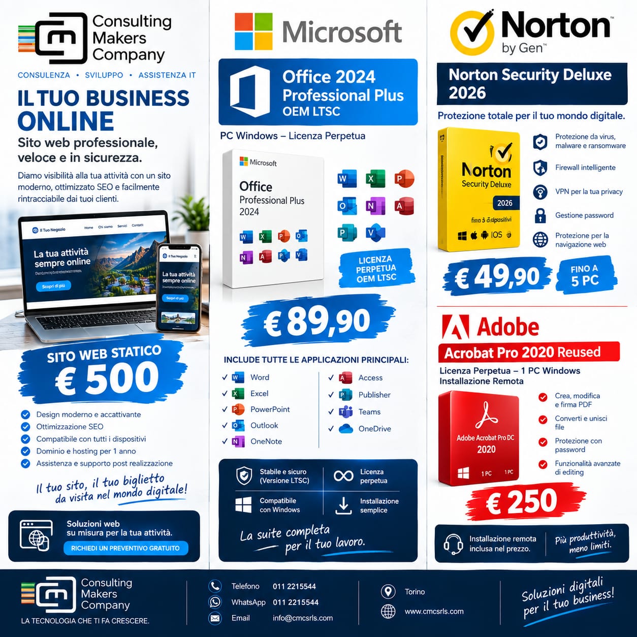 Catalogo offerte - Vendita Software